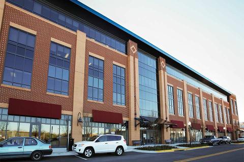 A view of the front entrance of the Blacksburg VelocityCare location.